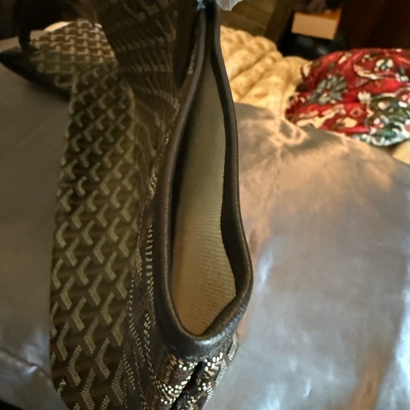 Goyard Black and Brown Patterned Tote - Picture 5 of 9